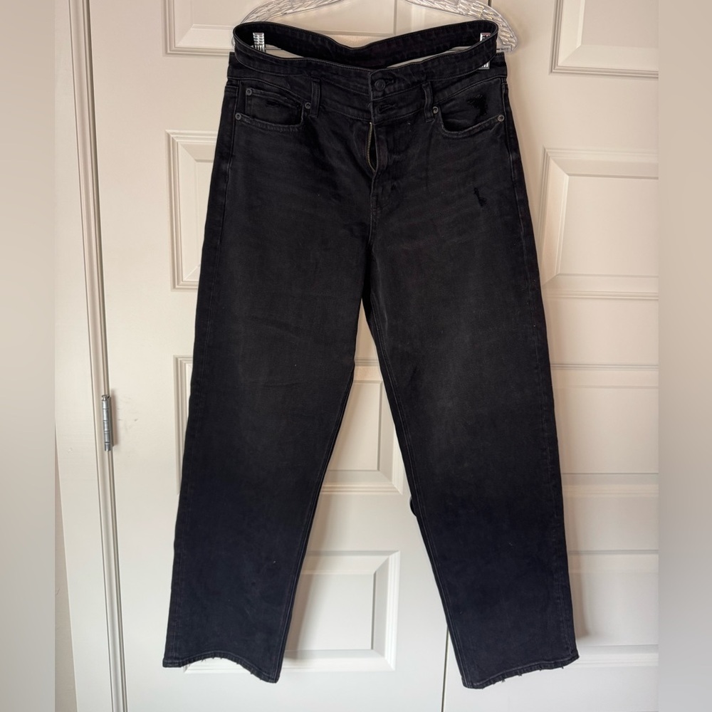 American Eagle Outfitters Black Straight Jeans